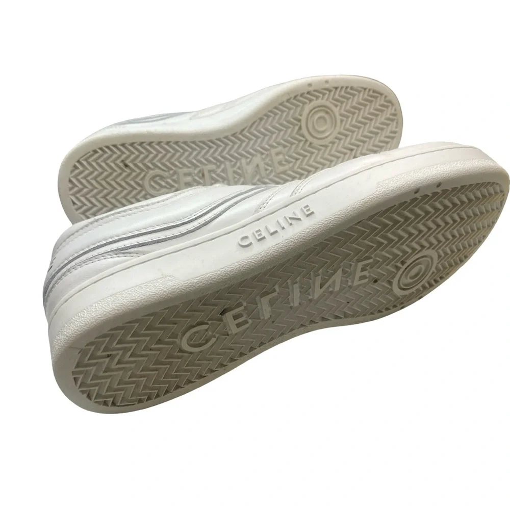 Celine Woman’s Classic White Sneakers